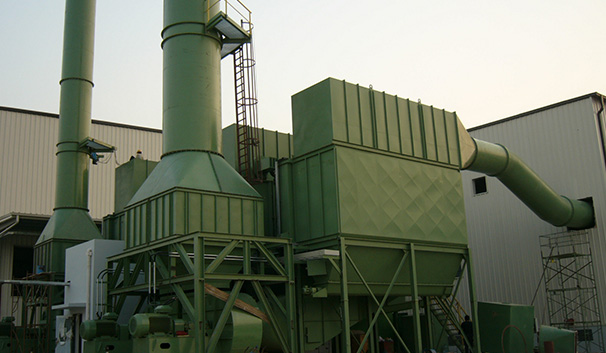 铝合金熔保炉组除尘器